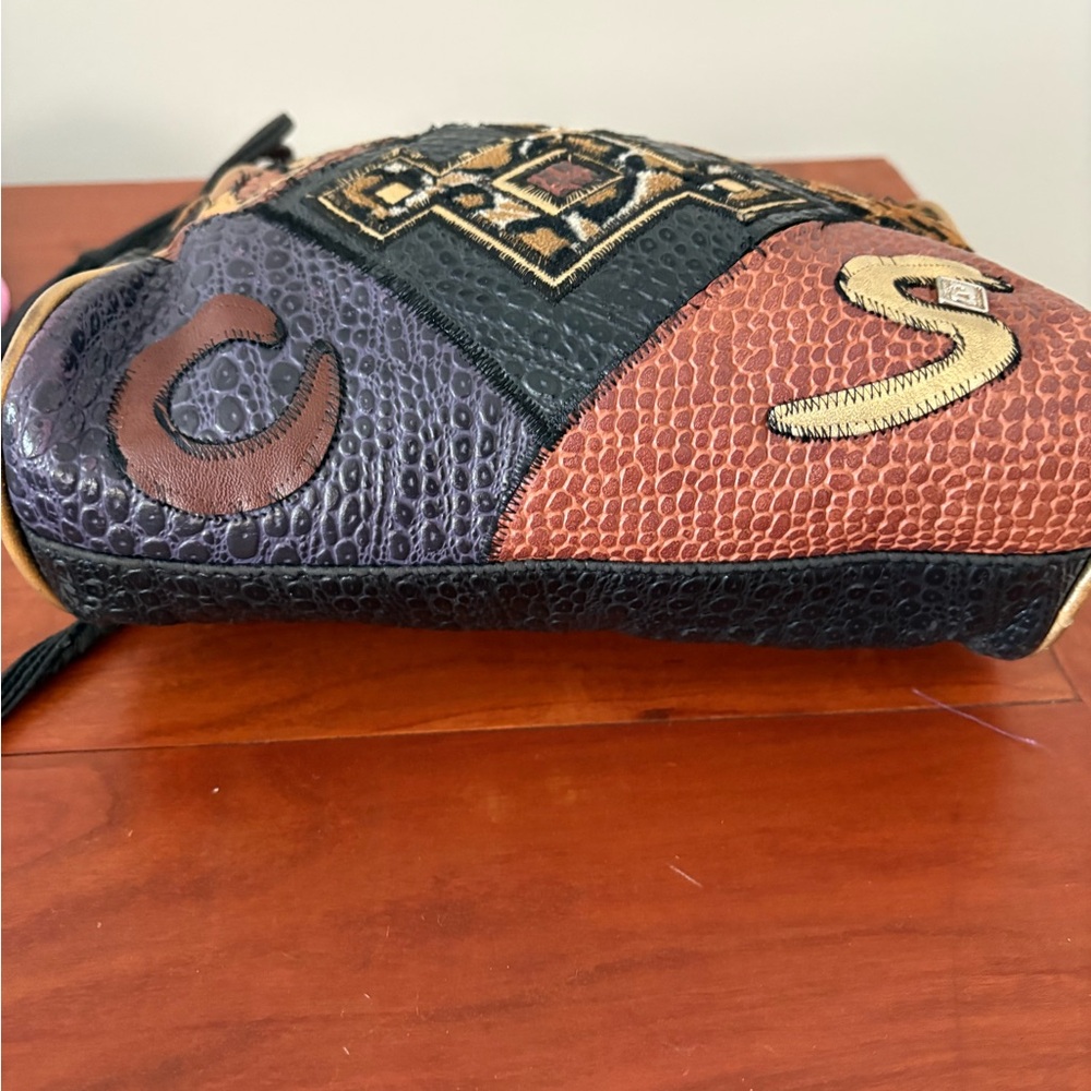 Vintage Alien Workshop Patchwork Crossbody Bag Sk… - image 5